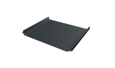 Кликфальц Pro Grand Line 0,5 Satin Matt с пленкой на замках RAL 7016 антрацитово-серый