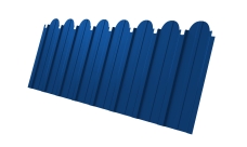Профнастил C10A фигурный Grand Line 0,45 PE RAL 5005 сигнальный синий