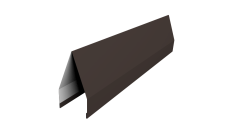 Ламель забора жалюзи Tokyo new Grand Line 0,5 PurPro RR 32 темно-коричневый