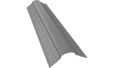 Планка конька фигурного 70х70 Grand Line 0,45 Drap ТХ RAL 7004 сигнальный серый (2м)