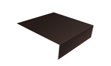 Планка лобовая/околооконная простая 190х50 0,45 Drap TR RR 32 темно-коричневый (2м)