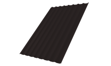 Профнастил С20B Grand Line 0,5 Satin Matt TX RAL 9005 черный