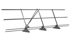 Ограждение кровельное со снегозадержателем Grand Line 0,9х3м RAL 9003