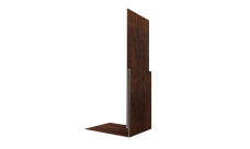 Планка приемная оконная 0,45 Print-Double Premium Cherry Wood Dark F (2м)