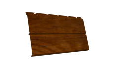 ЭкоБрус Гофр Grand Line 0,45 Принт Премиум Золотой дуб насыщенный Фреш TwinColor