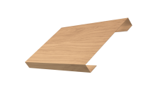 Ламель лицевая 150 забора жалюзи Texas 0,45 Print Elite Honey Wood TwinColor