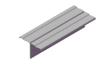 Профиль вертикальный основной Т-обр. AR ВО80х50х1,2Т ОЦ ОН