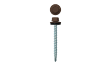 Саморез кровельный 4,8х50 (150шт) сверло №1 RAL 8014