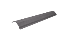 Планка конька ребрового для композитной черепицы Grand Line американо дарк (1,25м)