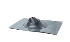 Проходной элемент MF угловой №1 (75-200мм) +185 EPDM (металлический окрашенный фланец) серый