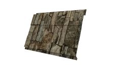 Софит Вертикаль 0,2 prof Grand Line 0,45 Print Elite с пленкой Fine Stone TwinColor