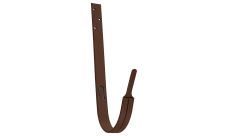 Крюк длинный Grand Line PU матовый 125 мм RAL 8017 шоколад