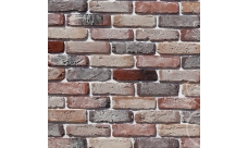 Рядовая плитка White Hills Design Берн брик, тычок 398-91 с расшивкой 1,2 см