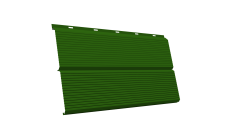 ЭкоБрус 0,345 Gofr Grand Line 0,45 PE с пленкой RAL 6002 лиственно-зеленый