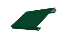 Ламель лицевая 150 забора жалюзи Texas Grand Line 0,5 Satin Matt TX RAL 6005 зеленый мох