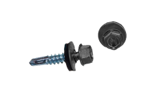 Саморез по металлу Daxmer 5,5х25 RAL 7004 (250) сверло №3