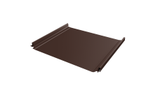 Кликфальц Про Grand Line 0,5 Velur с пленкой на замках RAL 8017 шоколад