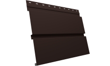 Квадро Брус v01 Grand Line 0,45 PE с пленкой RAL 8017 шоколад