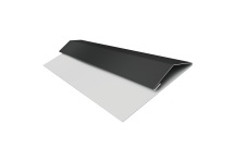 Планка стартово-финишная Экобрус Grand Line 0,45 Drap TR RAL 7016 антрацитово-серый (2м)