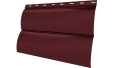 Блок-хаус новый Grand Line 0,45 Драп с пленкой RAL 3005 красное вино