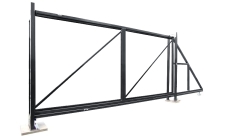 Ворота откатные Colority Zinc 2,03x4,0 RAL 7024