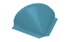 Заглушка конусная Grand Line 0,45 Drap TX RAL 5024 пастельно-синий