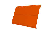 Софит металлический Вертикаль 0,2 line Grand Line 0,45 PE с пленкой RAL 2004 оранжевый