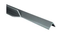 Уголок ДПК Grand Line внешний 56х56мм Винтаж Темно-серый 3м