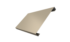 Ламель лицевая 200 забора жалюзи Texas Grand Line 0,5 Satin RAL 1015 светлая слоновая кость