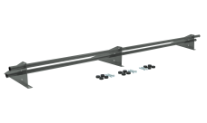 Снегозадержатель трубчатый универсальный Optima RAL 7005 3м