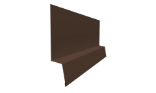 Планка начальная фальц 0,5 Satin Matt TX RAL 8017 шоколад (2м)