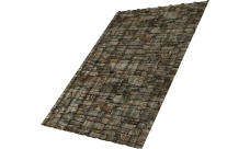 Профнастил С10A Grand Line 0,45 Print Elite Fine Stone TwinColor