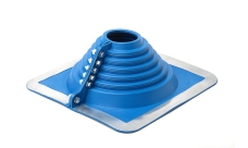 Проходной элемент MF прямой №4R (75-160мм) +185 EPDM синий