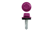 Саморез по металлу 5,5х19 (250шт) сверло №3 RAL 4006