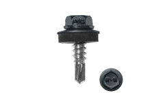 Саморез по металлу Daxmer 5,5х19 (250шт) сверло №3 RAL 7011