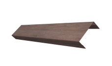 Ламель обратная 50 забора жалюзи Texas 0,45 Print Elite White Wood TwinColor