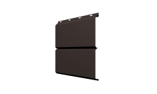 ЭкоБрус 0,345 0,45 PE-Double с пленкой RR 32 темно-коричневый