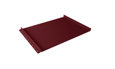 Кликфальц Grand Line 0,5 Satin с пленкой на замках RAL 3005 красное вино