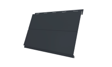 Вертикаль 0,2 line Grand Line 0,45 Drap с пленкой RAL 7024 мокрый асфальт