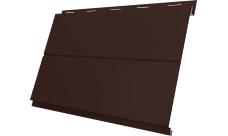 Вертикаль 0,2 line Grand Line 0,5 Satin с пленкой RAL 8017 шоколад