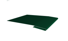 Планка начальная 0,45 PE-Double с пленкой RAL 6005 зеленый мох (2м)