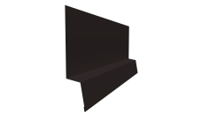 Планка начальная фальц 0,5 Rooftop Бархат RAL 9005 черный (3м)