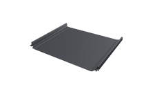 Кликфальц Pro Grand Line 0,5 PurPro с пленкой на замках RAL 7024 мокрый асфальт