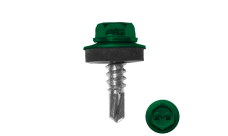 Саморез по металлу Daxmer 5,5х19 (250шт) сверло №3 RAL 6029