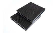 Террасная доска ДПК Grand Line 140мм 3D Wood Графит 3м