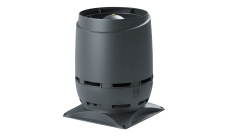 Выход вентиляционный Vilpe Flow 250S с основанием 400x400 серый