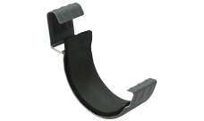 Соединитель желоба GL PE Matt 125 мм RAL 7024 мокрый асфальт