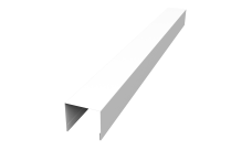 Стойка боковая крепежная для забора жалюзи Palermo 0,45 Drap TX RAL 9003 сигнальный белый (3м)