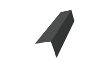 Угол внешний 70х70 Grand Line 0,45 PE с пленкой RAL 7016 антрацитово-серый (3м)