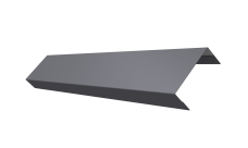 Ламель лицевая 50 забора жалюзи Texas Grand Line 0,45 PE RAL 7004 сигнальный серый